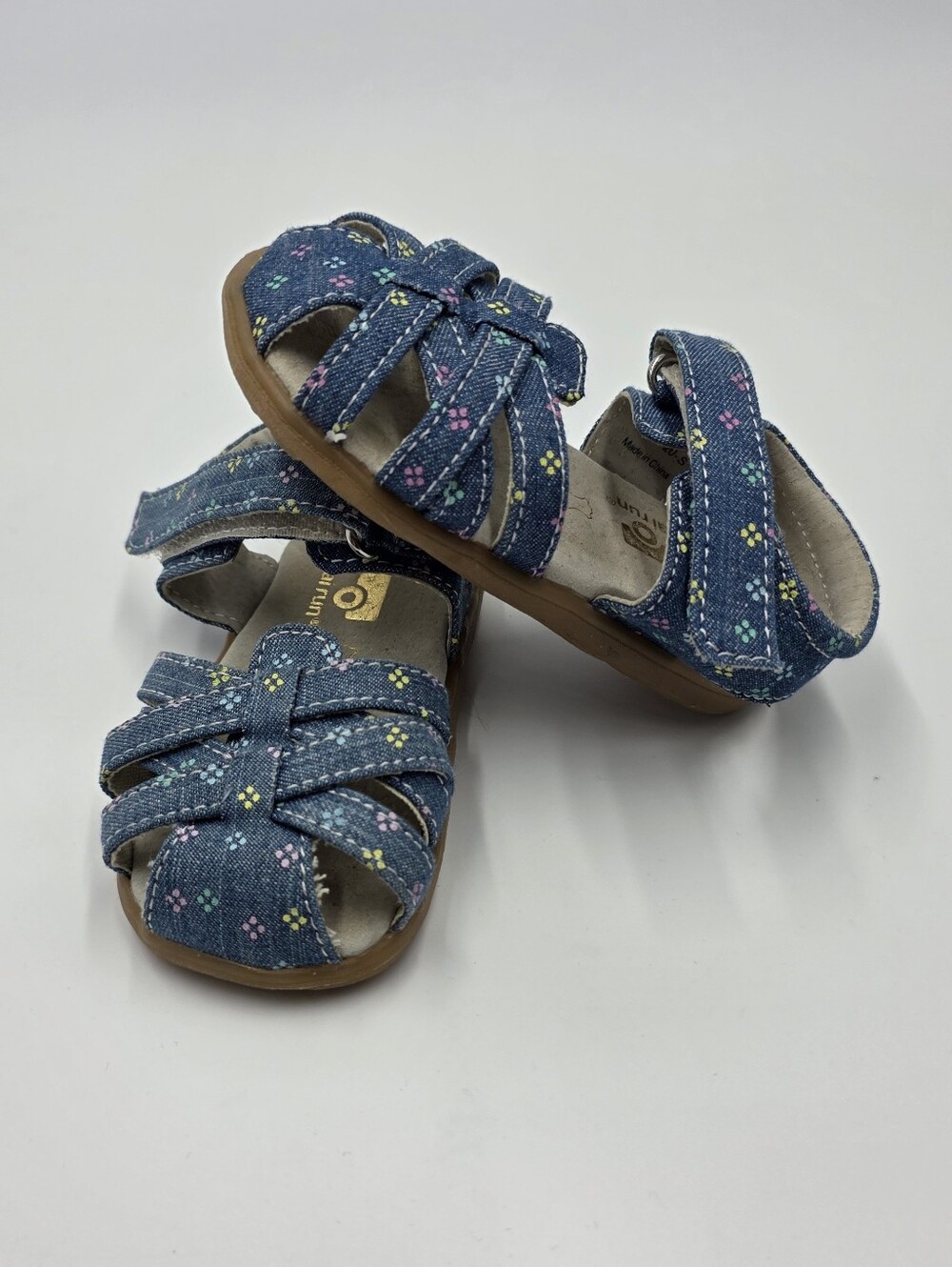 See Kai Run Camila II denim sandals size 5